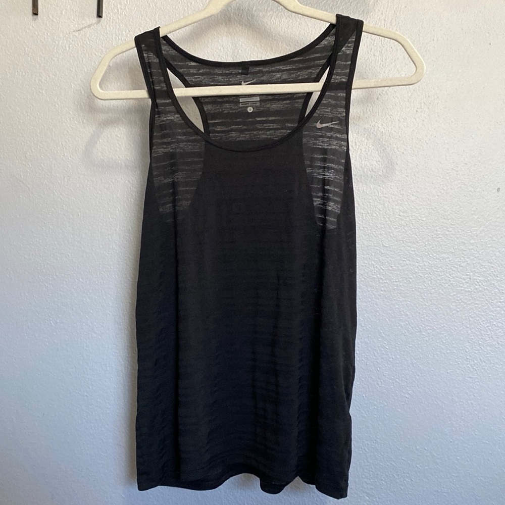Nike black tank top. Size Small